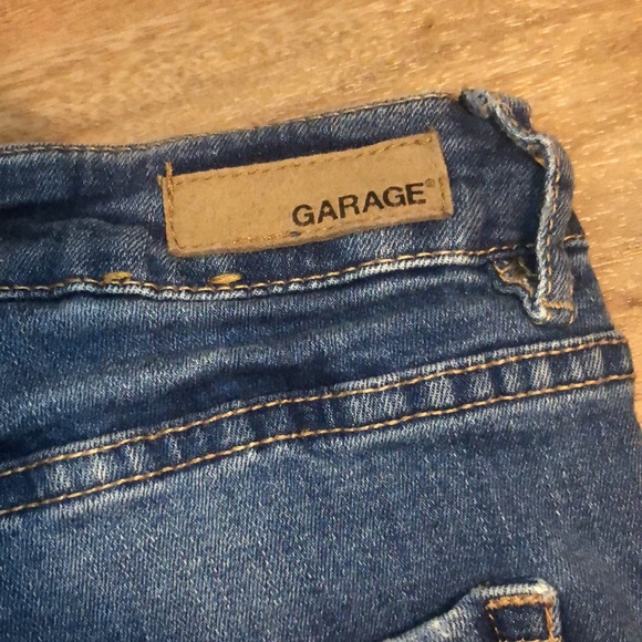 Garage High Waisted Ripped Skinny Jeans - Picture 5 of 7